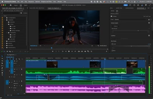 Adobe Premiere Pro Lumetri Color panel interface